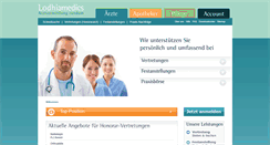 Desktop Screenshot of lodhiamedics.de